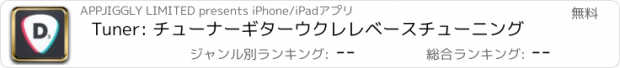 おすすめアプリ Tuner: チューナーギターウクレレベースチューニング