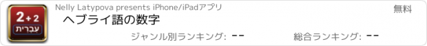 おすすめアプリ ヘブライ語の数字