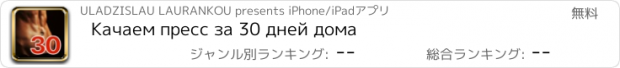 おすすめアプリ Качаем пресс за 30 дней дома