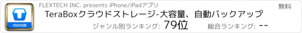 おすすめアプリ TeraBoxクラウドストレージ-大容量、自動バックアップ