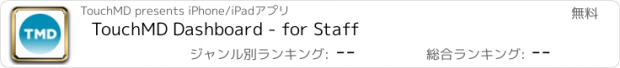 おすすめアプリ TouchMD Dashboard - for Staff