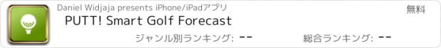 おすすめアプリ PUTT! Smart Golf Forecast