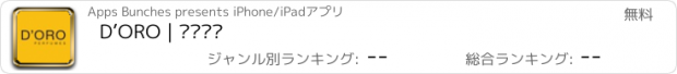 おすすめアプリ D’ORO | دورو