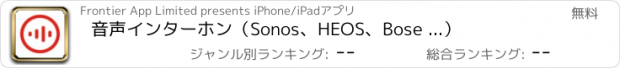 おすすめアプリ 音声インターホン（Sonos、HEOS、Bose ...）