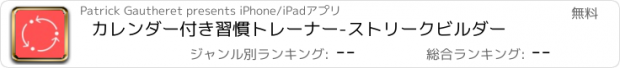 おすすめアプリ カレンダー付き習慣トレーナー-ストリークビルダー