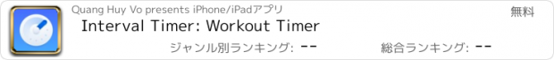 おすすめアプリ Interval Timer: Workout Timer