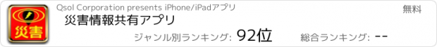 おすすめアプリ 災害情報共有アプリ