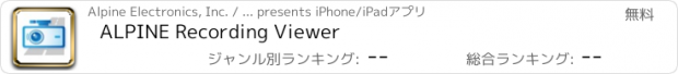 おすすめアプリ ALPINE Recording Viewer
