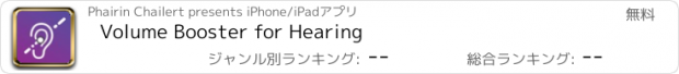 おすすめアプリ Volume Booster for Hearing