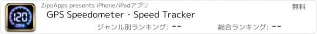 おすすめアプリ GPS Speedometer・Speed Tracker