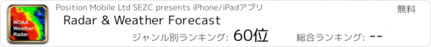 おすすめアプリ Radar & Weather Forecast