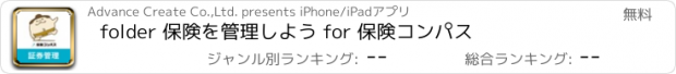 おすすめアプリ folder 保険を管理しよう for 保険コンパス