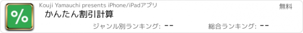 おすすめアプリ かんたん割引計算