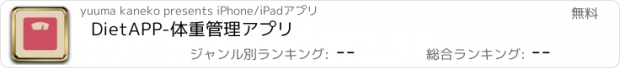 おすすめアプリ DietAPP-体重管理アプリ