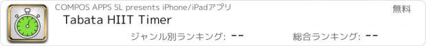 おすすめアプリ Tabata HIIT Timer