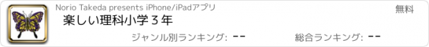 おすすめアプリ 楽しい理科小学３年