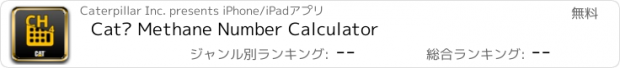 おすすめアプリ Cat® Methane Number Calculator