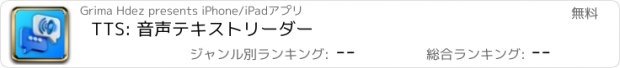 おすすめアプリ TTS: 音声テキストリーダー