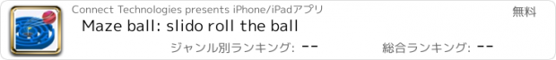 おすすめアプリ Maze ball: slido roll the ball