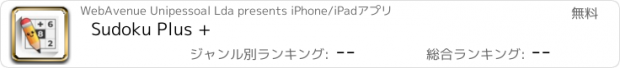 おすすめアプリ Sudoku Plus +