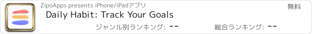 おすすめアプリ Daily Habit: Track Your Goals