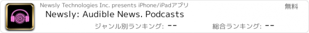 おすすめアプリ Newsly: Audible News. Podcasts