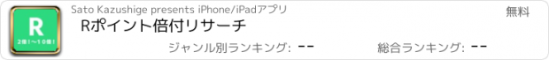 おすすめアプリ Rポイント倍付リサーチ