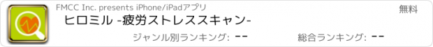 おすすめアプリ ヒロミル -疲労ストレススキャン-