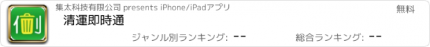 おすすめアプリ 清運即時通