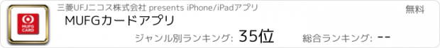 おすすめアプリ MUFGカードアプリ