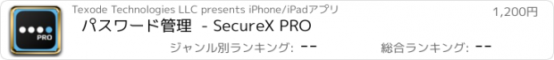 おすすめアプリ パスワード管理  - SecureX PRO
