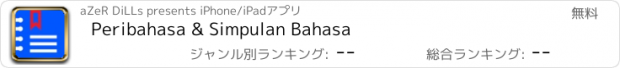 おすすめアプリ Peribahasa & Simpulan Bahasa