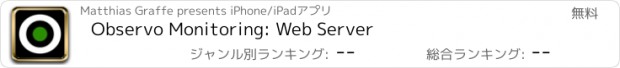 おすすめアプリ Observo Monitoring: Web Server