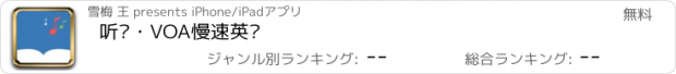 おすすめアプリ 听阅・VOA慢速英语