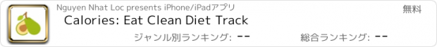 おすすめアプリ Calories: Eat Clean Diet Track