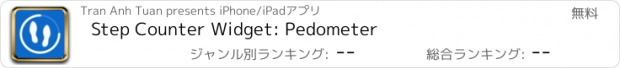 おすすめアプリ Step Counter Widget: Pedometer