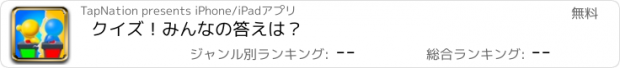 おすすめアプリ クイズ！みんなの答えは？