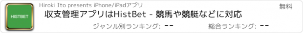 おすすめアプリ 収支管理アプリはHistBet - 競馬や競艇などに対応