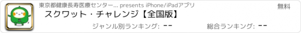 おすすめアプリ スクワット・チャレンジ【全国版】