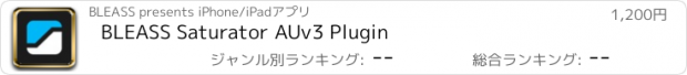 おすすめアプリ BLEASS Saturator AUv3 Plugin