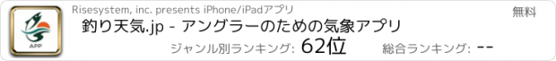 おすすめアプリ 釣り天気.jp - アングラーのための気象アプリ