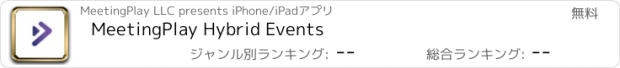 おすすめアプリ MeetingPlay Hybrid Events