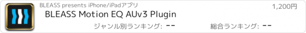 おすすめアプリ BLEASS Motion EQ AUv3 Plugin