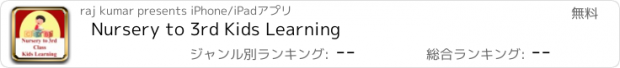 おすすめアプリ Nursery to 3rd Kids Learning