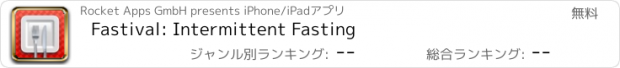 おすすめアプリ Fastival: Intermittent Fasting