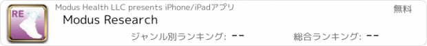 おすすめアプリ Modus Research