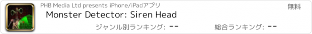 おすすめアプリ Monster Detector: Siren Head