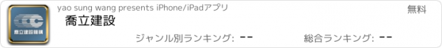 おすすめアプリ 喬立建設