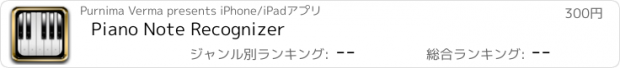 おすすめアプリ Piano Note Recognizer
