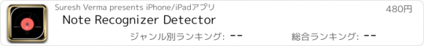 おすすめアプリ Note Recognizer Detector